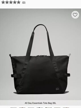 Lululemon All Day Essentials Tote Bag - Black BNWOT